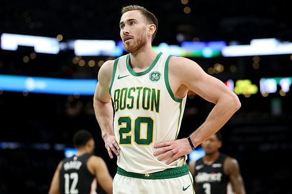 Gordon Hayward had a fantastic game for the Celtics