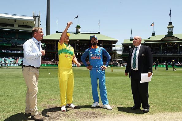 Kohli did not have much luck with the toss