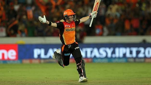 This was Warner&#039;s Maiden ton for SRH