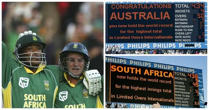 5 Highest match aggregates in ODI history