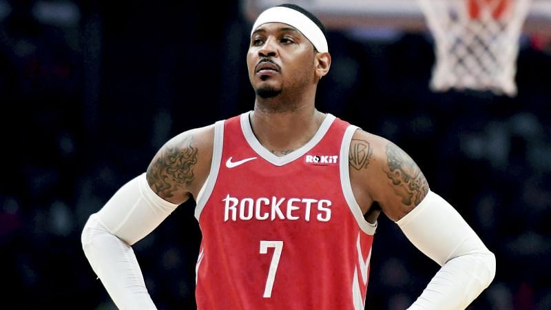 Carmelo Anthony left the Rockets after making just 10 appearances for the team