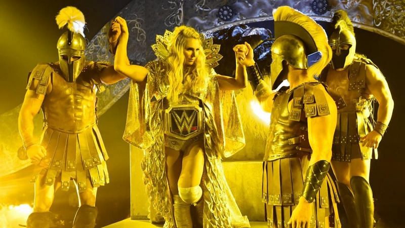 Charlotte Flair Makes Her WrestleMania 34 Entrance