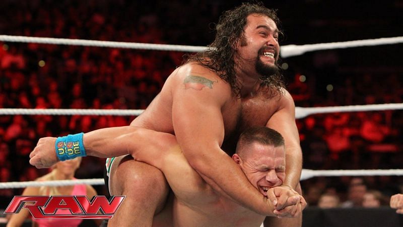 John Cena handed Rusev his first loss on the main roster.