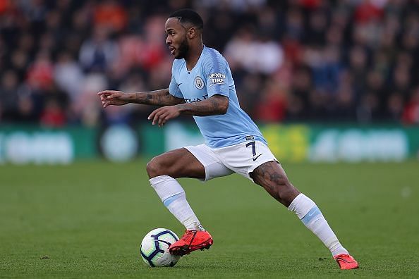 Despite slipping a spot in this list Raheem Sterling has remained on great form