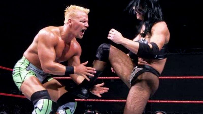 Double-J wasn't under contract when he lost the Intercontinental title to Chyna.