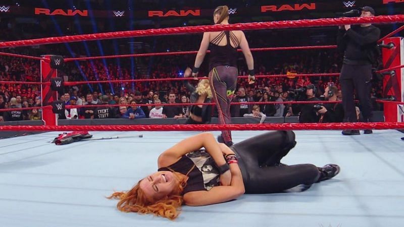 RAW ended with a brutal beatdown