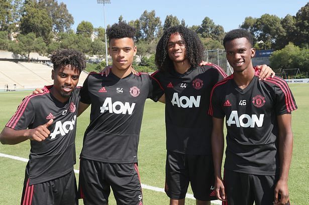 Mason Greenwood and Tahith Chong have been included in the Man United squad