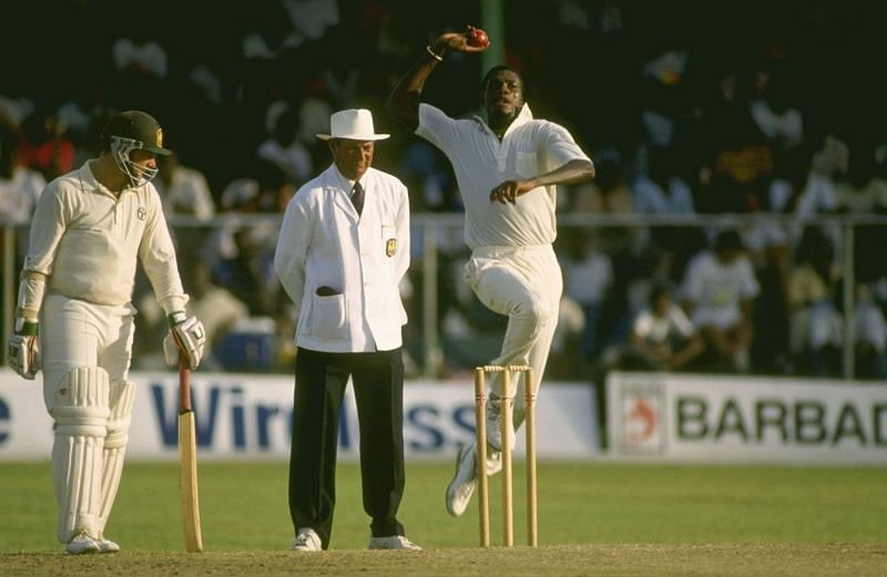 Curtly Ambrose would have always troubled the batters with a back of the length fast delivery