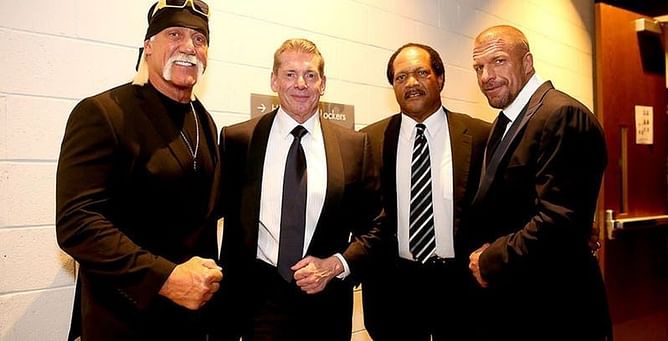 WWE News: Hulk Hogan spotted with Vince McMahon and Triple H at WWE Event