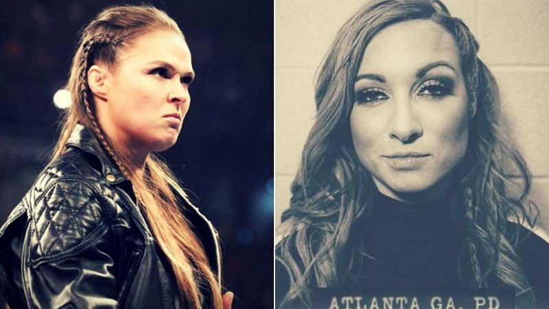 Becky Lynch fires a shot at Ronda Rousey.