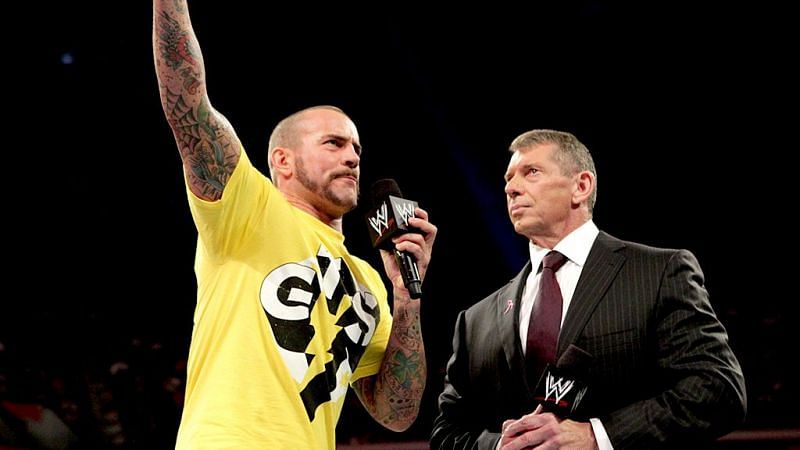 CM Punk was notorious for his segments with Vince McMahon