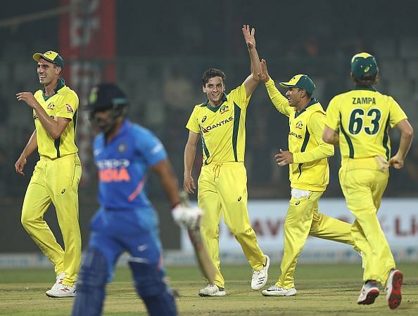Australia won ODI Series in indian soil