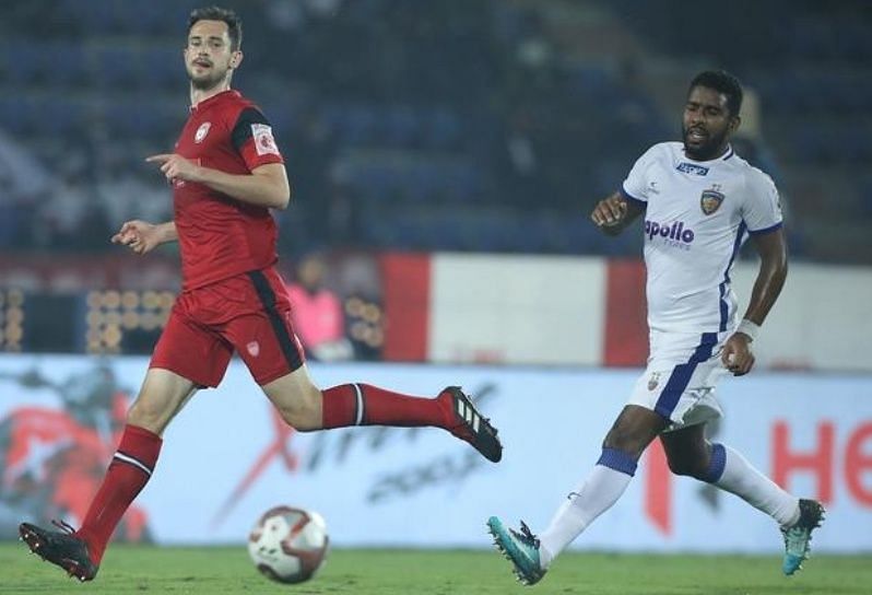 Mato Grgic played a key role to ensure Northeast United FC progressed to the semi-finals for the first time