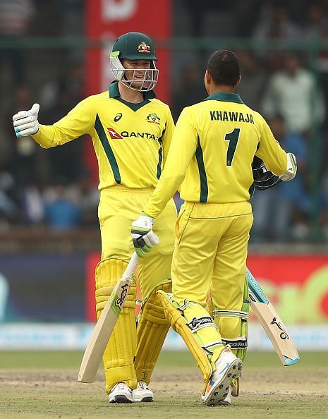 The success of Handscomb and Khawaja is very heartening for Aussies before the World Cup