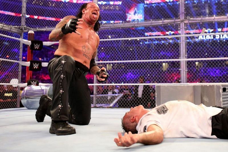 Shane McMahon battled The Deadman in Hell in a Cell at WrestleMania 32