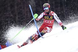Hirscher wins World Cup overall title, matches Vonn record