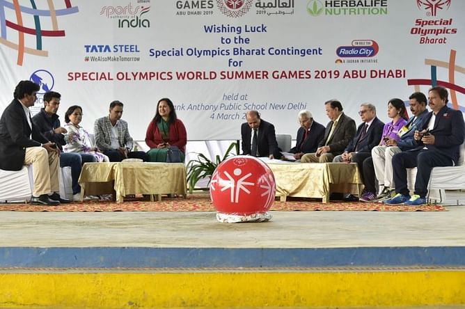 Indian Contingent off to Abu Dhabi for Special Olympics World Summer Games 2019