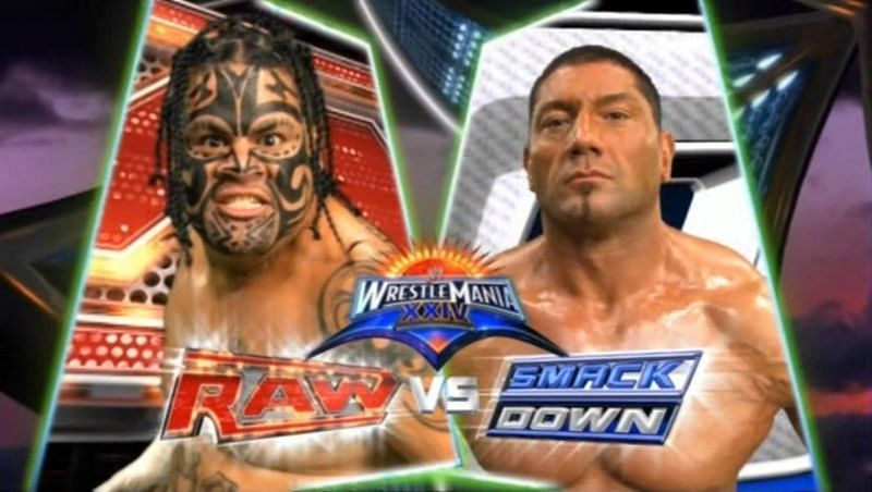 Batista and Umaga had a forgettable encounter at Mania 24