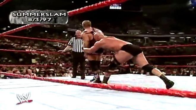 Owen Hart botched a Piledriver, breaking Austin&#039;s neck.