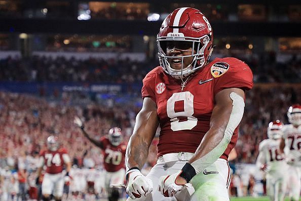 Jacobs was the prime big-play threat for the Crimson Tide