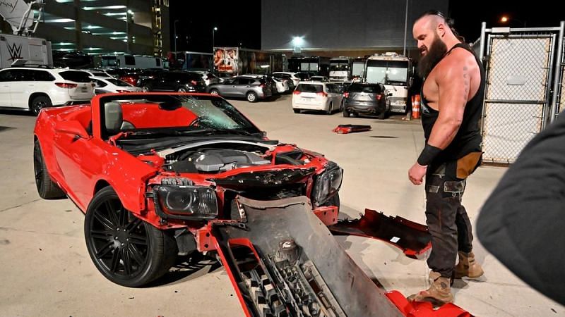 Strowman&#039;s car was a gift from Saturday Night Live&#039;s Colin Jost, who will appear at Mania
