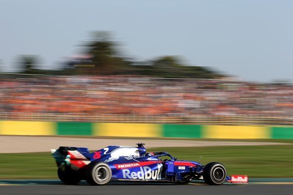 Daniil Kvyat at the 2019 F1 Grand Prix of Australia