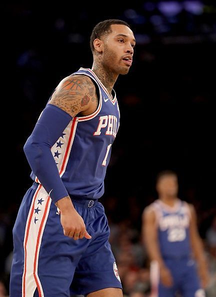 Mike Scott scored three 3 Pointers in the 4th Quarter but ended up on the losing side.