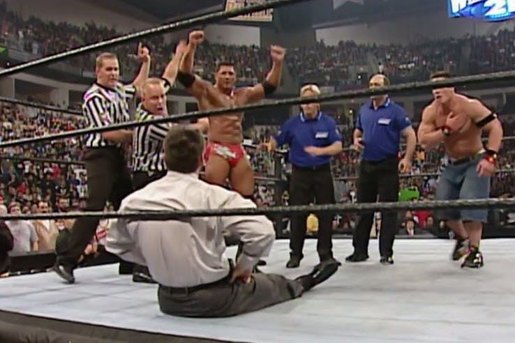 Vince, John Cena, and Batista