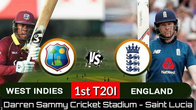 West Indies vs England, 1st T20I : Preview and Predicted Playing XI