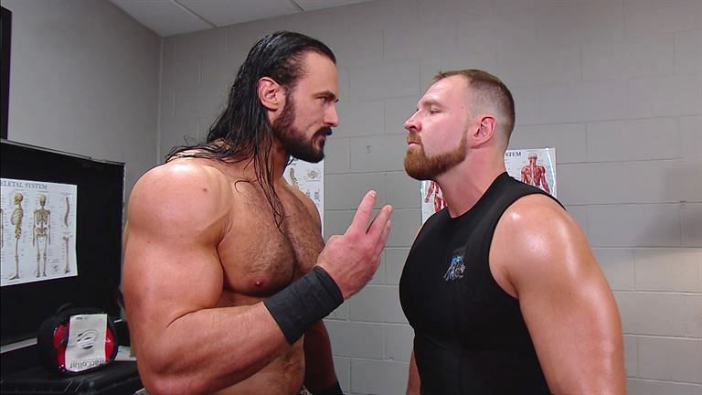 Drew McIntyre (left) continues to ascend up the card, while Dean Ambrose appears to be exiting WWE after WrestleMania 35.