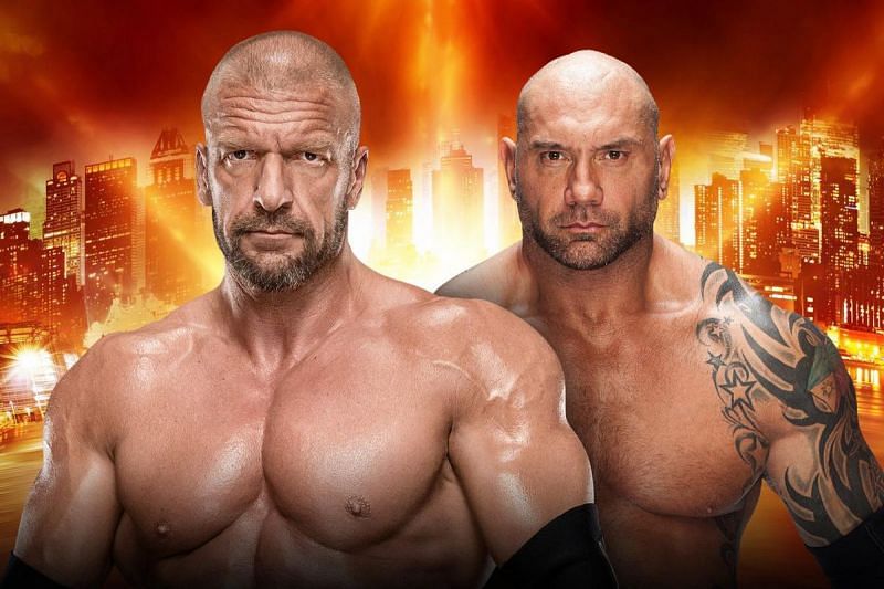 WWE WrestleMania 35 No Holds Barred Match: Dave Bautista vs Triple H