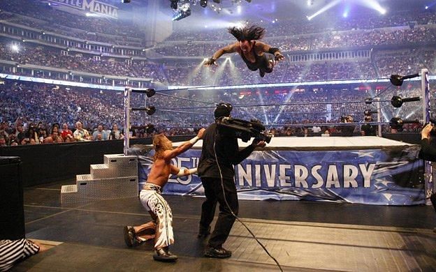 A botched Suicide Dive could&#039;ve been the end of The Undertaker at WrestleMania 25 in 2009.