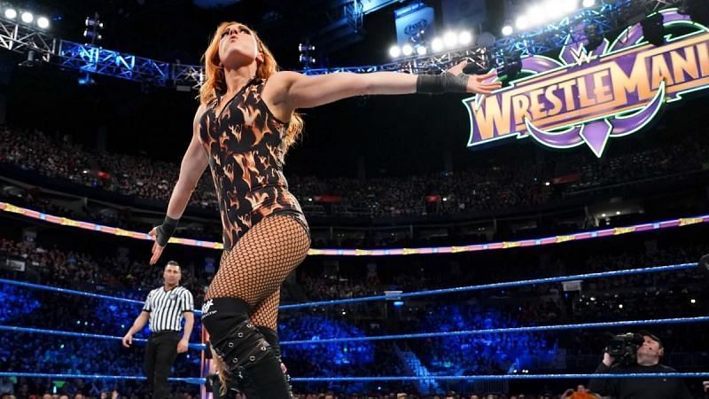Becky is mere days away from her big match