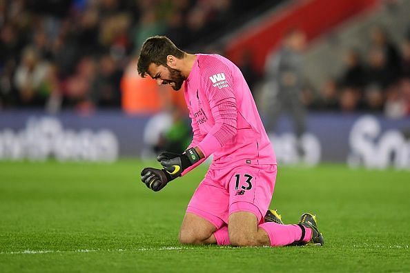 Alisson has been a colossus between the sticks for Liverpool