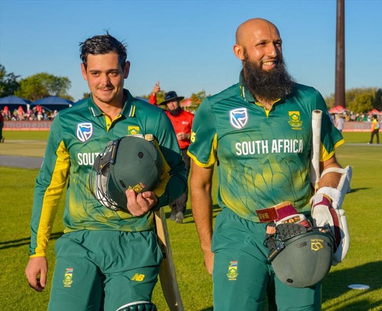 Quinton de Kock and Hashim Amla have been a formidable opening partnership for the Proteas