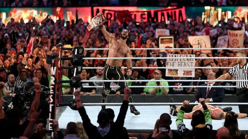 Why did WWE decide to start proceedings with the Universal Championship match?