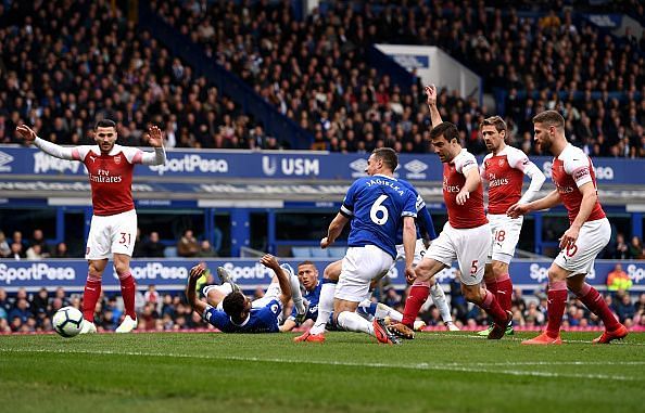 Arsenal are the only club in the Premier League to not have kept a clean sheet away this season.