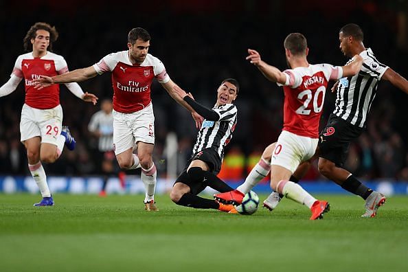 Arsenal FC v Newcastle United - Premier League