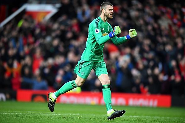 De Gea is probably the only world-class player at Manchester United at the moment