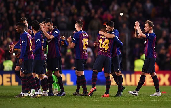 La Liga 18-19: Barcelona 2-0 Atletico Madrid - 5 taking points