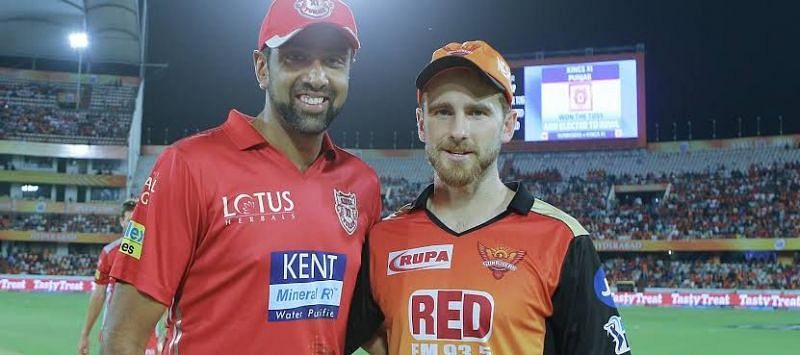 R Ashwin and Kane Williamson (image courtesy: BCCI/iplt20.com)