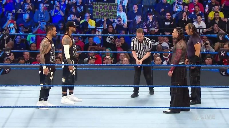 The Hardy Boyz captured gold yet again on SmackDown Live