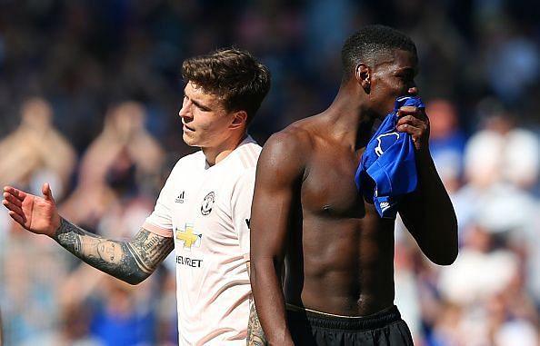 Paul Pogba and his United teammates left Goodison Park terribly disappointed.