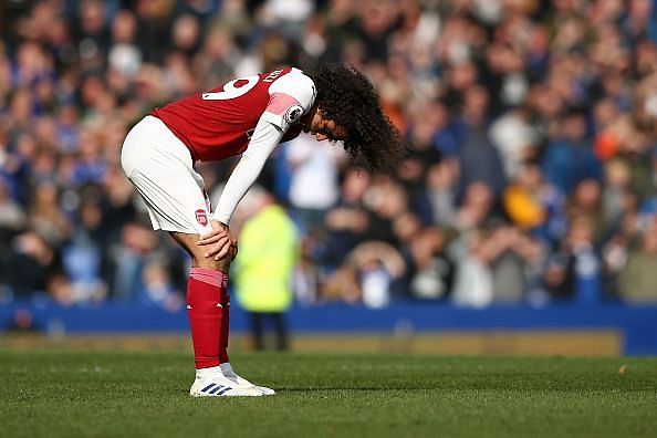 Matteo Guendouzi had the job of filling the voids left by Xhaka and Torreira, but the 19-year old couldn&#039;t rise to the occasion.