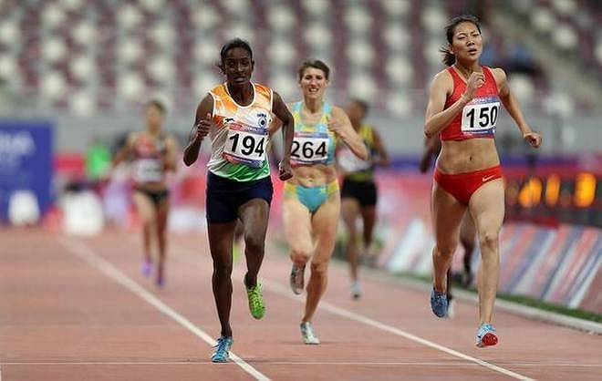 Gomathi Marimuthu clinched gold in the 800m run