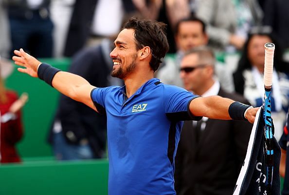 Fabio Fognini overjoyed after defeating Nadal at the Monte-Carlo Masters 2019
