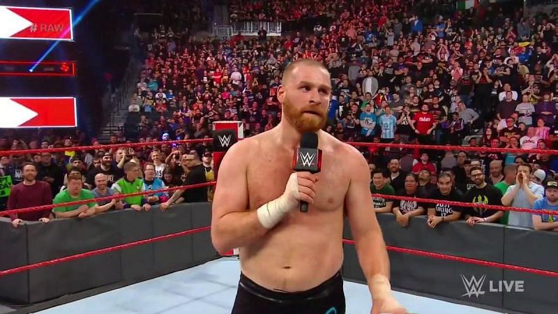Sami Zayn finally returned to Monday Night Raw