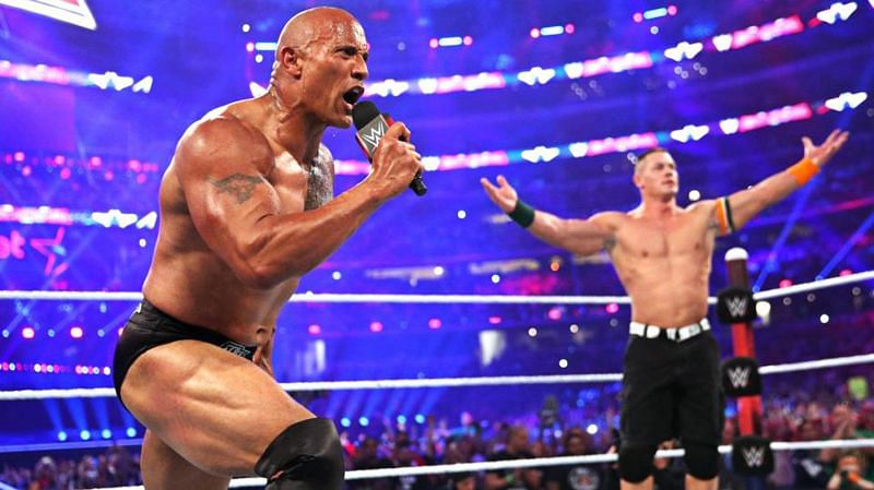 The Rock and John Cena are considered two of the very best promo performers in all of wrestling, but they still have to follow the rules on banned words.