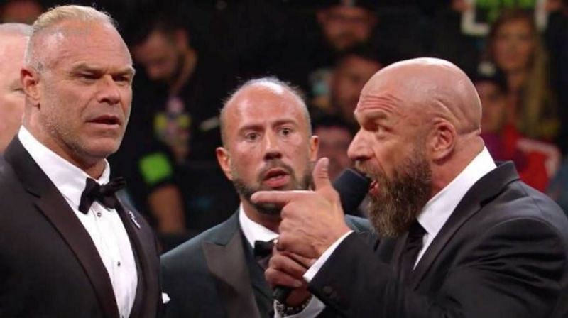 Triple H didn&#039;t spare anyone during the speech