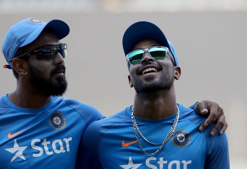 KL Rahul and Hardik Pandya. (File Photo: IANS)